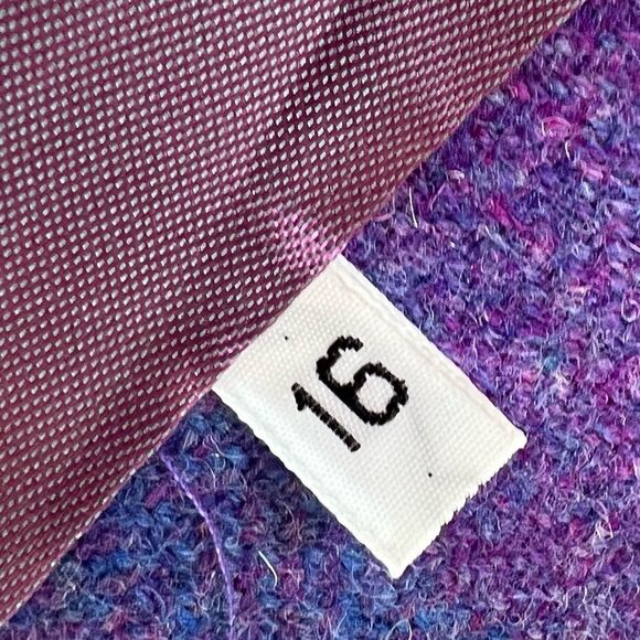 TRIONA DESIGN DONEGAL HANDWOVEN IRELAND WOOL ZIPPERED JACKET - Picture 6 of 12